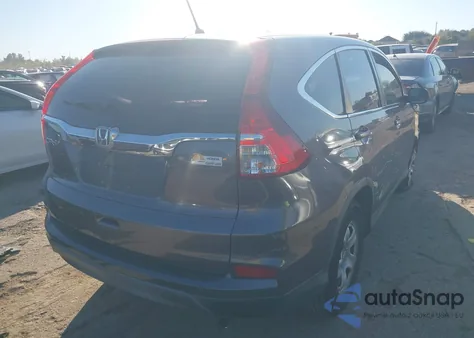 2016 Honda Cr-V Lx from USA, damaged, VIN 3CZRM3H39GG703852